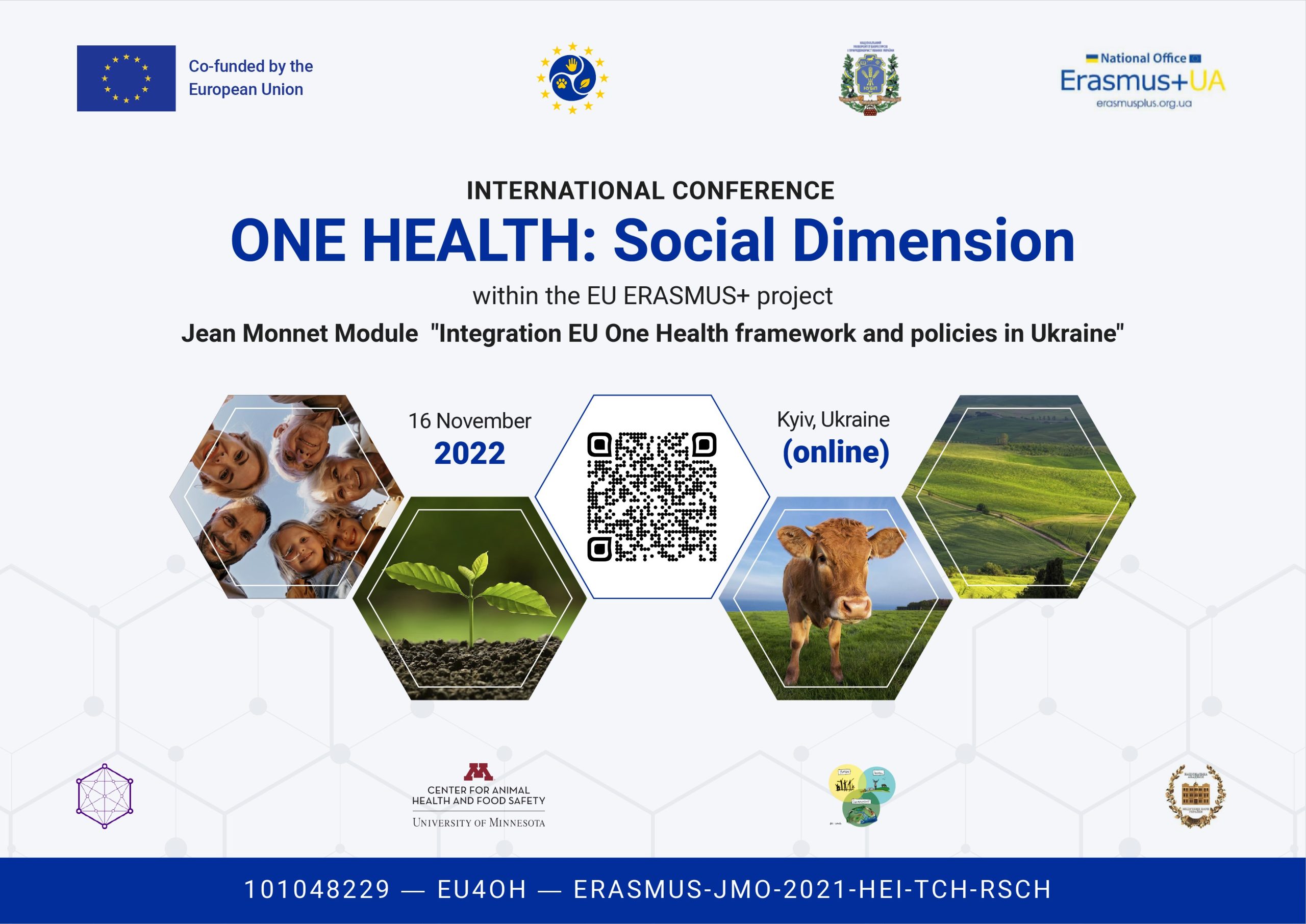 INTERNATIONAL CONFERENCE «ONE HEALTH: SOCIAL DIMENSION» held on 16 November 2022
